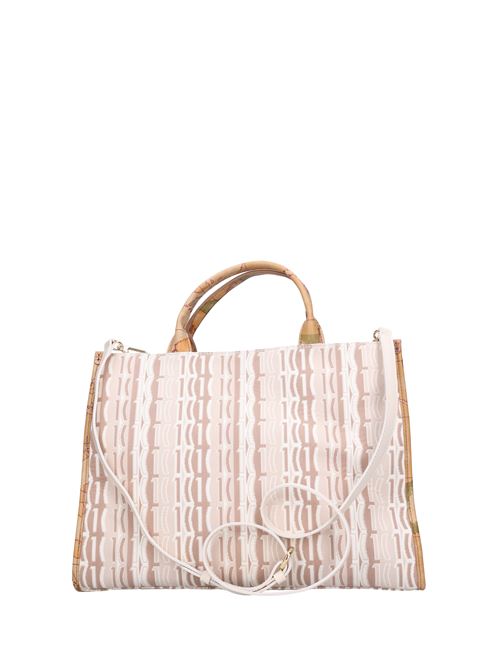 Leather and fabric bag ALVIERO MARTINI 1a CLASSE | GZ92 9835NATURAL